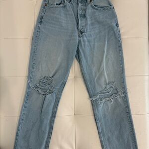 Zara Denim Jeans in Light Blue